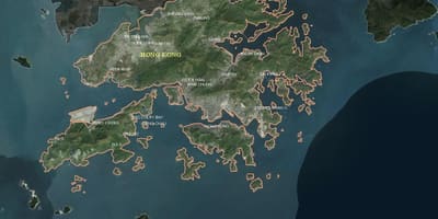 Карта на Макао 3d