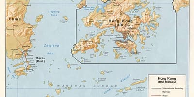 Карта На Barra-Макао